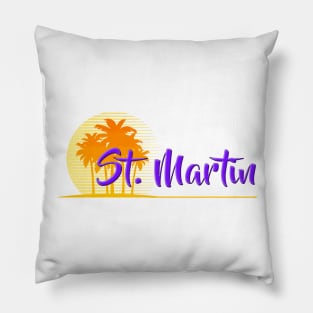 Life's a Beach: St Martin Pillow