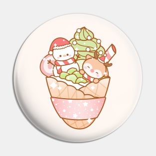 Christmas Crepe Pin