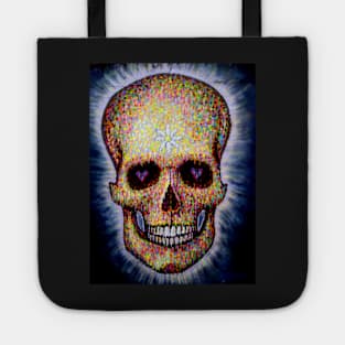 brick lane graffiti skull Tote