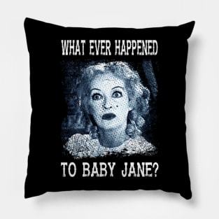 Bette Davis' Chilling Role What Ever Happened T-Shirt Pillow