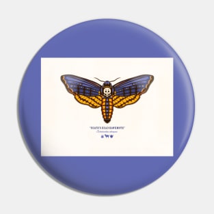 Deaths Head Hawkmoth Pin