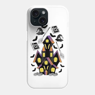 Haunted Mansion And Witchcraft Art Phone Case