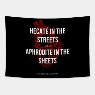 Hecaté in the Streets, Aphrodite in the Sheets Tapestry