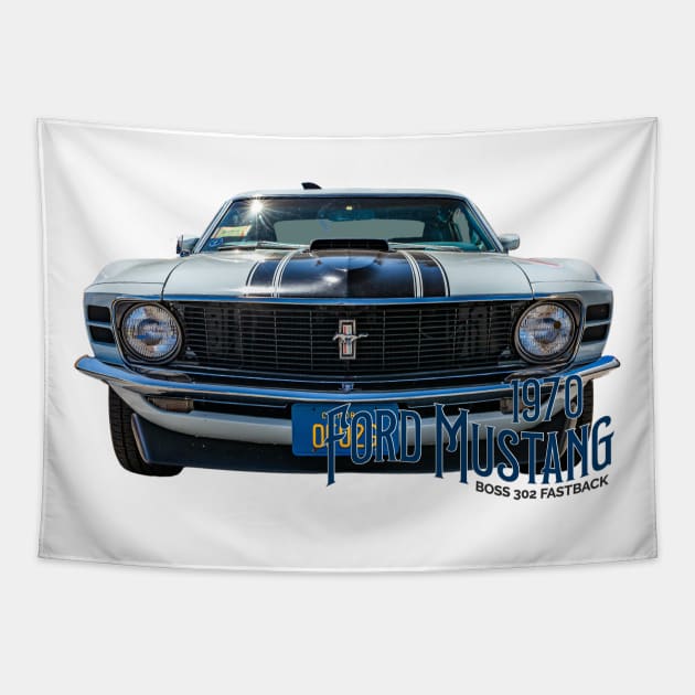 1970 Ford Mustang Boss 302 Fastback Tapestry by Gestalt Imagery