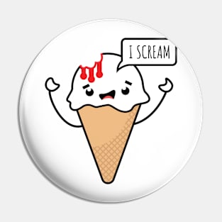 I Scream for ICE CREAM! Pin