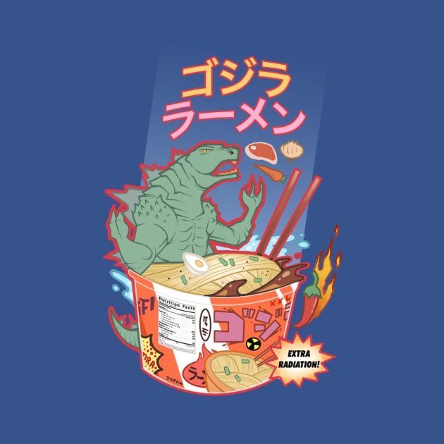 Gojira Ramen by MiguelFeRec