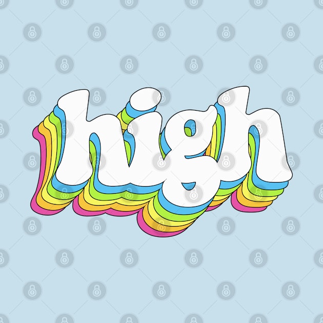 high // Graphic Design Logo by DankFutura