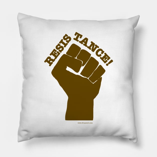 RESISTANCE! Pillow by Danny Germansen