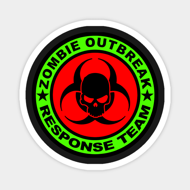 Zombie Outbreak Response Team 1 Magnet by AbundanceSeed