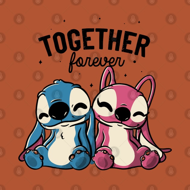 Together Forever Cute Lover Gift by eduely