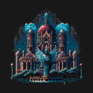 Sacre Coeur Pixel Art T-Shirt