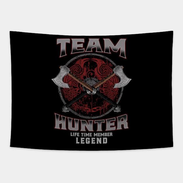 Hunter - Life Time Member Legend Tapestry by Stacy Peters Art