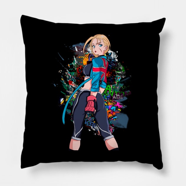 Cammy - Street fighter 6 Pillow by wenderinf