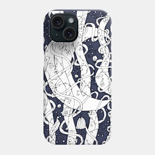 Abstract Moon Phone Case