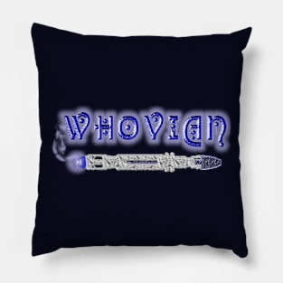 Whovian Screwdriver Pillow