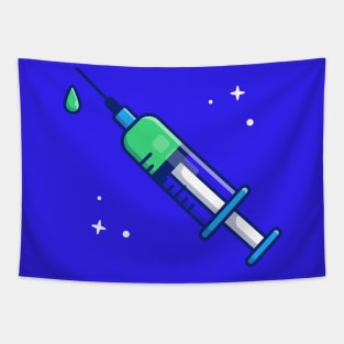 Injection Cartoon Tapestry