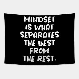 Mindset motivational growth tshirt Tapestry