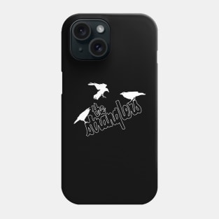 stranglers crows white outline Phone Case