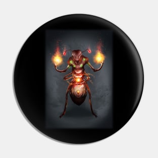 Ant World - Ember Mage Ants Pin