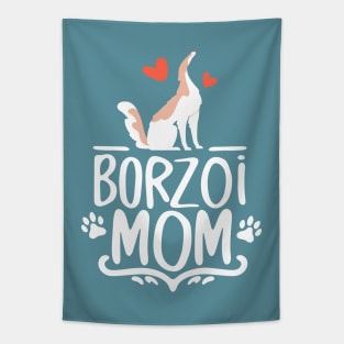 Borzoi-Mom Tapestry