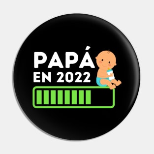 Papa in 2022 Future Father Dad Family Baby Birth Pin