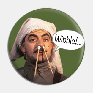 Blackadder Wibble Meme Pin