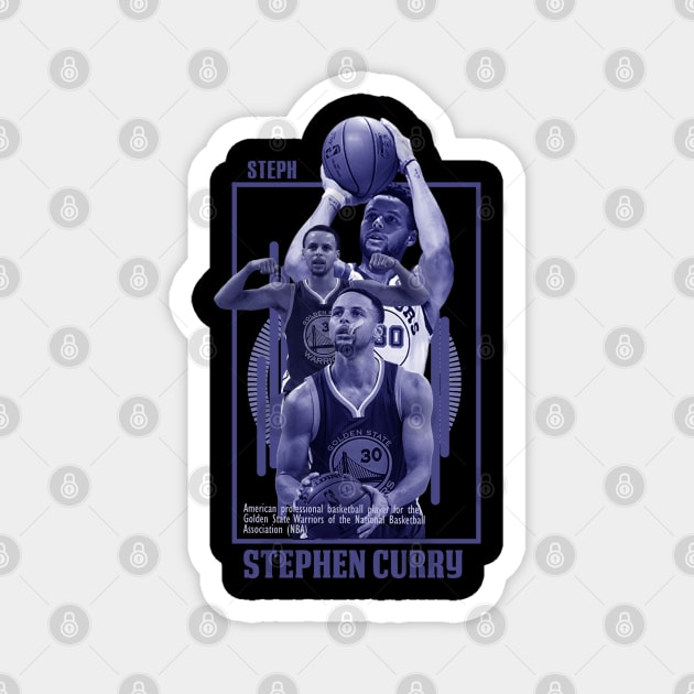 steph curry goat Magnet by Claessens_art