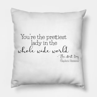 The Best Day (Taylor's Version) Pillow