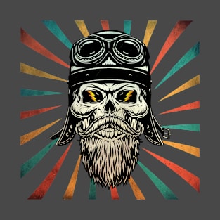 badass skull motors T-Shirt