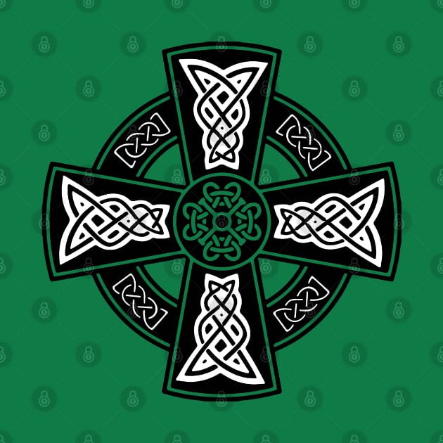 Celtic High Cross Decorative Knotwork 5 by taiche