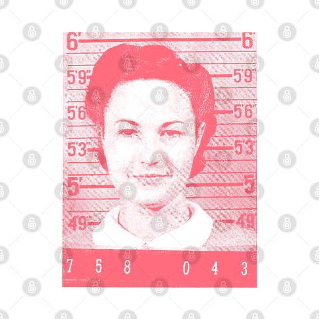 Bea Arthur / Vintage Mugshot by DankFutura