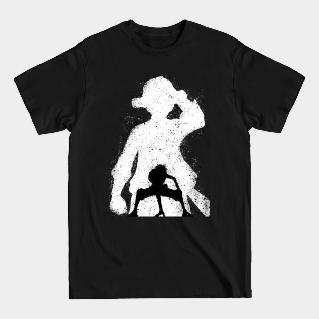 Discover luffy silhouette - Luffy - T-Shirt