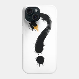 Black Swan Question Mark Phone Case