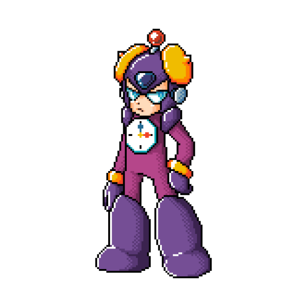 Pixelart Timeman by maverickmichi