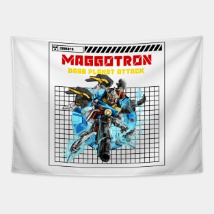 Maggotron Bass Planet Attack G3 Tapestry