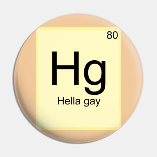 Hella Gay Element Pin