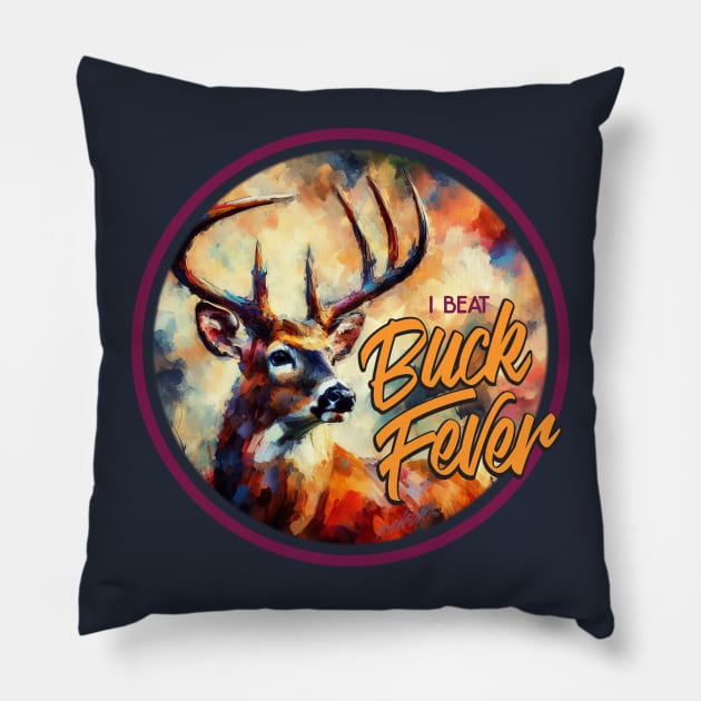 Buck Fever Pillow by Billygoat Hollow