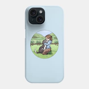 Collie Love Phone Case