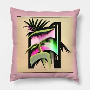 Venetian Palms 6 Pillow