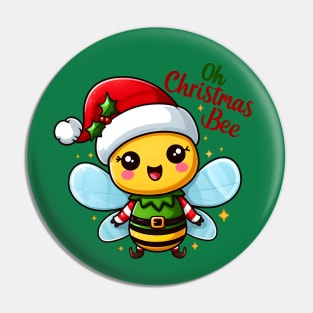 Oh Christmas Bee Pin