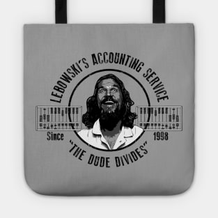 Lebowski Accounting Service The Dude Divides Tote