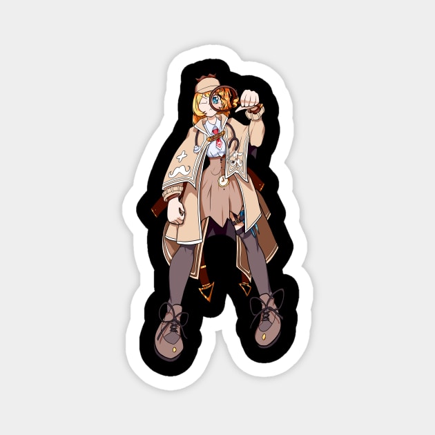 Amelia Watson Magnet by kizupoko