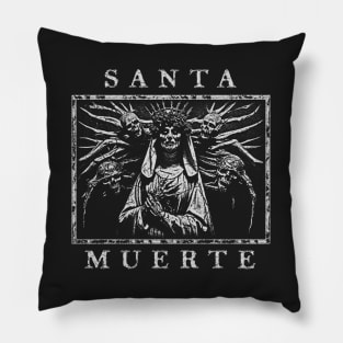 Santa Muerte - Dia De Los Muertos Pillow