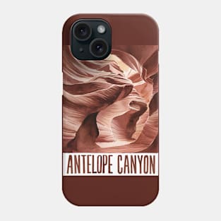 Antelope Canyon Arizona Vintage Postcard Phone Case