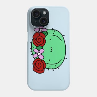 Flower Crown Cactus Phone Case