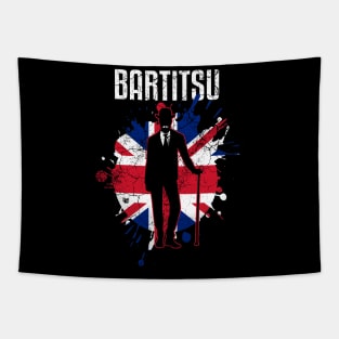 British Bartitsu Defence Walking Sticks Martial Arts Tapestry