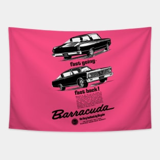 1966 PLYMOUTH BARRACUDA (Canadian) - advert Tapestry