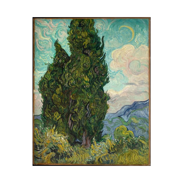 Cypresses by VincentvanGogh