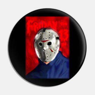 Jason Vorhees Pin