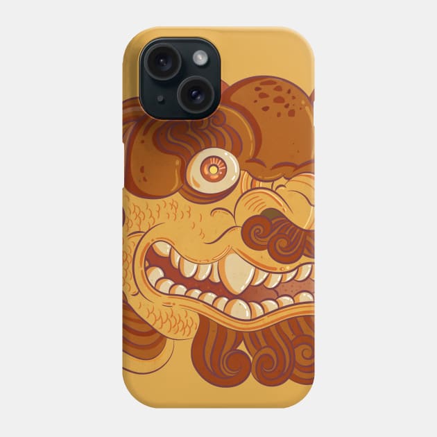 Shi-Shi Lion Phone Case by Moe Tees
